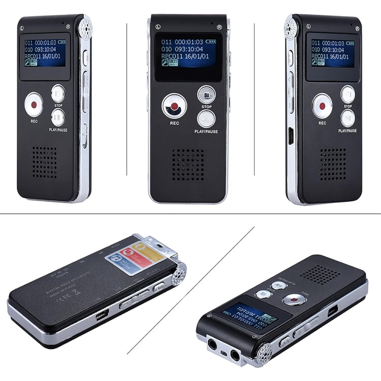 SK012 16GB Smart Noise Reduction HD Voice Recording Pen