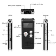 SK012 32GB Smart Noise Reduction HD Voice Recording Pen