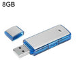 SK858 8GB Rechargeable Portable U-Disk Meeting Voice Recorder (Blue) - U-Disk Recorder by PMC TechLife | Online Shopping South Africa | PMC TechLife | Buy Now Pay Later Mobicred