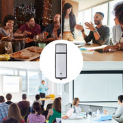 SK858 32GB Rechargeable Portable U-Disk Meeting Voice Recorder (Black)