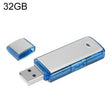 SK858 32GB Rechargeable Portable U-Disk Meeting Voice Recorder (Blue) - U-Disk Recorder by PMC TechLife | Online Shopping South Africa | PMC TechLife | Buy Now Pay Later Mobicred