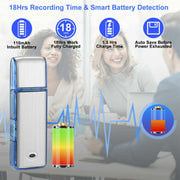 SK858 32GB Rechargeable Portable U-Disk Meeting Voice Recorder (Blue)