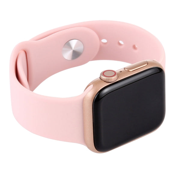 For Apple Watch Series 6 44mm Black Screen Non-Working Fake Dummy Display Model(Pink)