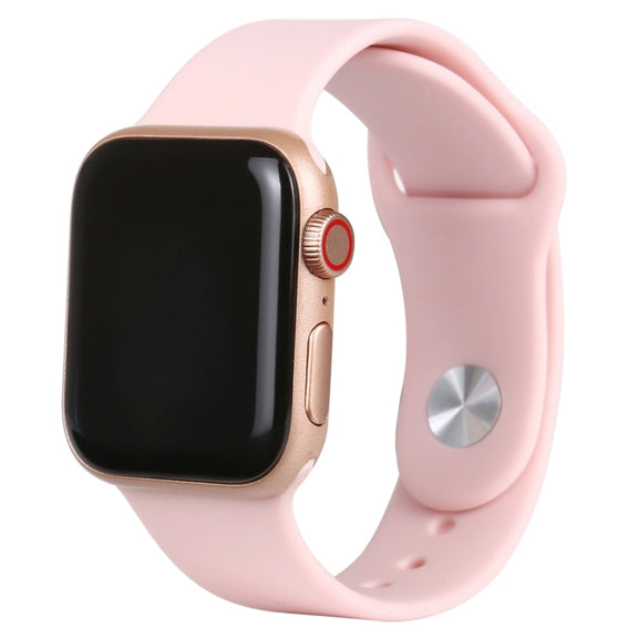 For Apple Watch Series 6 44mm Black Screen Non-Working Fake Dummy Display Model(Pink)