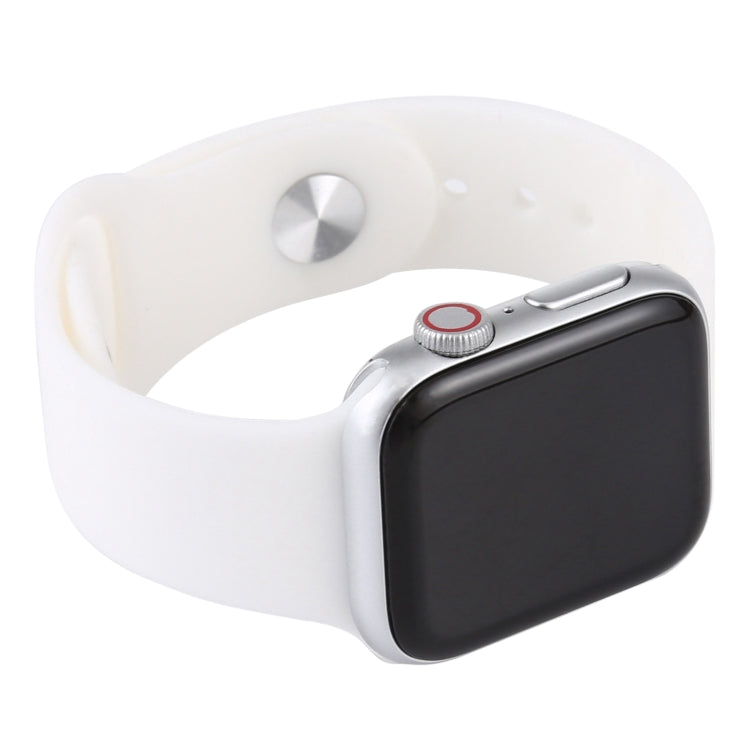 For Apple Watch Series 6 44mm Black Screen Non-Working Fake Dummy Display Model(White)