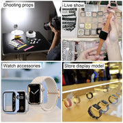 For Apple Watch Series 6 44mm Black Screen Non-Working Fake Dummy Display Model(Red)
