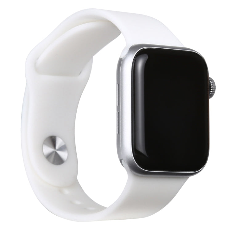 For Apple Watch Series 6 40mm Black Screen Non-Working Fake Dummy Display Model(White)