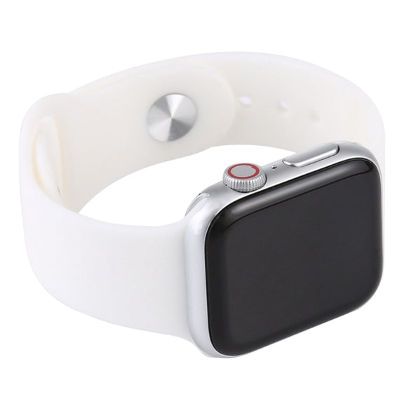 For Apple Watch Series 6 40mm Black Screen Non-Working Fake Dummy Display Model(White)