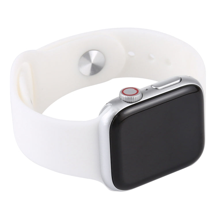 For Apple Watch Series 6 40mm Black Screen Non-Working Fake Dummy Display Model(White)