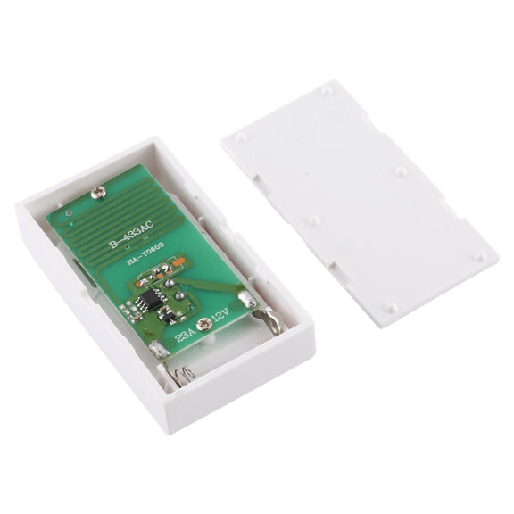VOYE V008B Home Music Remote Control Wireless Doorbell with 38 Polyphony Sounds, US Plug (White)