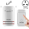 CACAZI V027G One Button One Receivers Self-Powered Wireless Home Kinetic Electronic Doorbell, UK Plug - Wireless Doorbell by CACAZI | Online Shopping South Africa | PMC TechLife