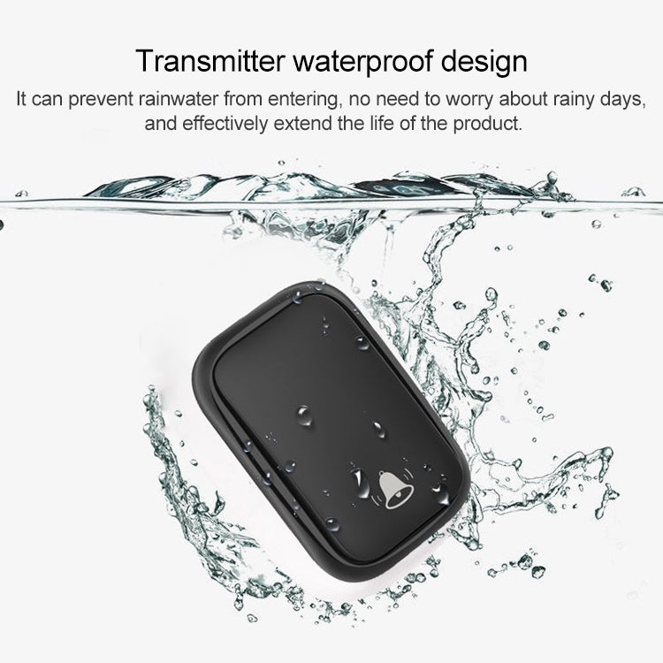 CACAZI FA86 Self-Powered Smart Home Wireless Doorbell, EU Plug(White)