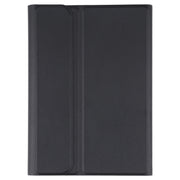 A06 Detachable Lambskin Texture Ultra-thin TPU Bluetooth Keyboard Leather Tablet Case with Stand For iPad mini 6 (Black)