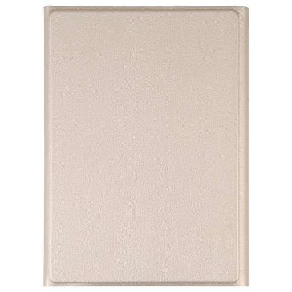 A06 Detachable Lambskin Texture Ultra-thin TPU Bluetooth Keyboard Leather Tablet Case with Stand For iPad mini 6 (Gold)