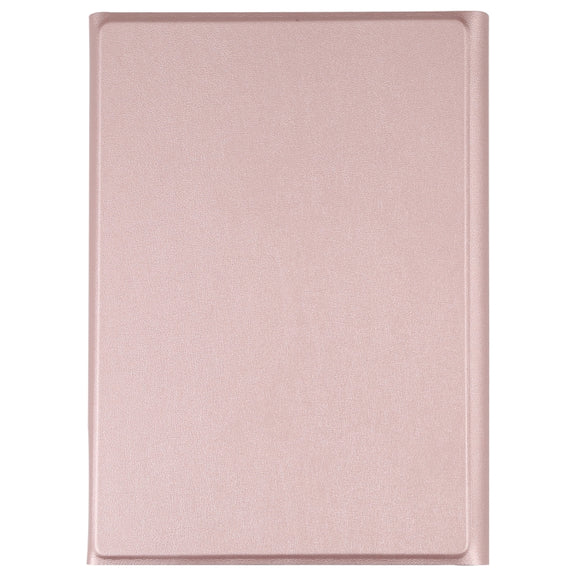 A06S Detachable Lambskin Texture Ultra-thin TPU Backlight Bluetooth Keyboard Leather Tablet Case with Stand For iPad mini 6(Rose Gold)