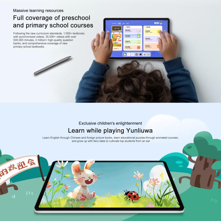 Honor Pad X9 Pro WiFi Tablet PC, 11.5 inch 8GB+256GB MagicOS 9.0 Qualcomm Snapdragon 685 Octa Core (White)