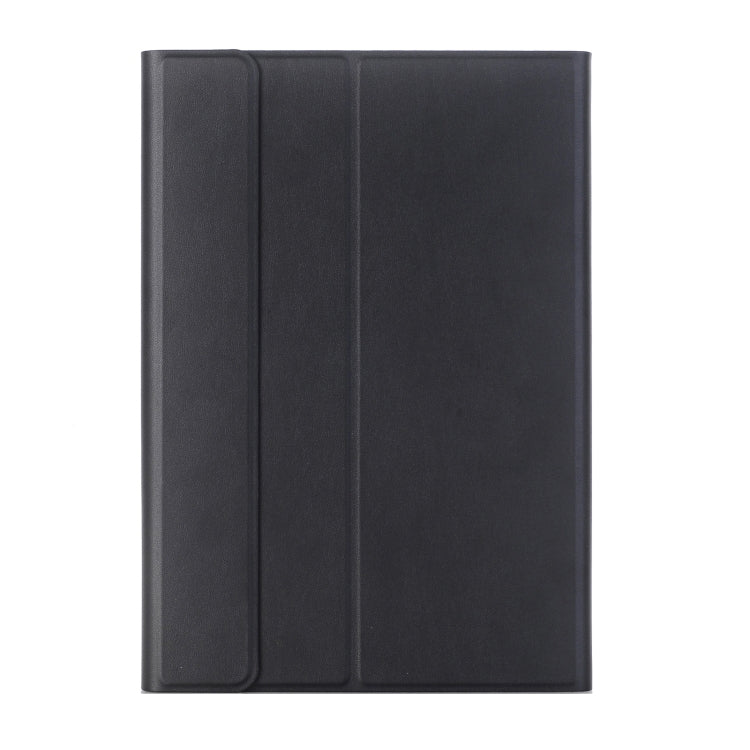 AW11 Detachable Lambskin Texture Ultra-thin TPU Bluetooth Keyboard Leather Tablet Case with Stand For Huawei MatePad 11 2021(Black)