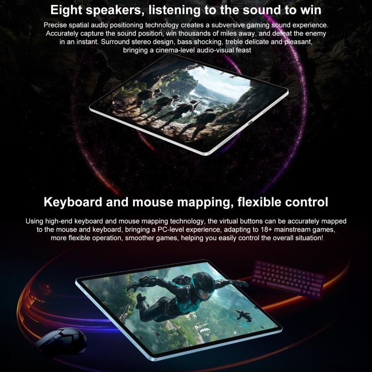 Honor Pad GT WiFi Tablet PC, 11.5 inch 8GB+128GB MagicOS 9.0 Dimensity 8350 Ultra Octa Core (Blue)