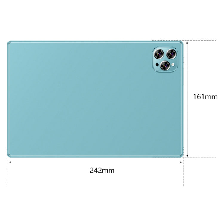 Y22 10.1 inch Smart Learning Tablet PC, 4GB+32GB, Android 10 MTK6755 Octa Core, 4G Network, US Plug (Light Green)