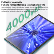 Y22 10.1 inch Smart Learning Tablet PC, 4GB+32GB, Android 10 MTK6755 Octa Core, 4G Network, US Plug (Light Green)