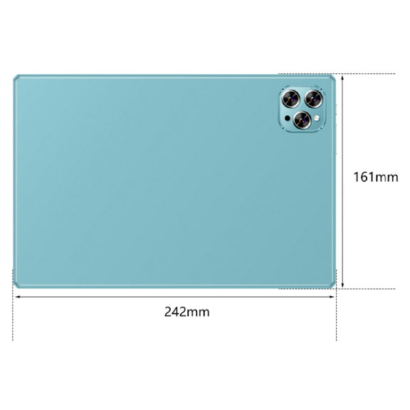 Y22 10.1 inch Smart Learning Tablet PC, 4GB+64GB, Android 10 MTK6755 Octa Core, 4G Network, US Plug (Light Green)