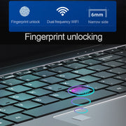 H15 15.6 inch Ultrathin Laptop, 16GB+512GB, Windows 11 Intel Processor N95 Quad Core, EU Plug (Silver)