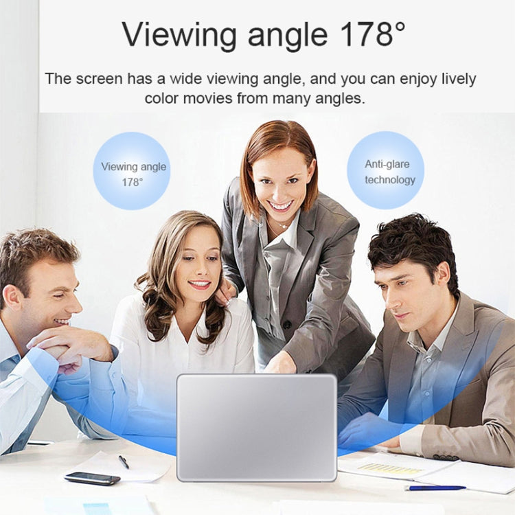 H15 15.6 inch Ultrathin Laptop, 16GB+512GB, Windows 11 Intel Processor N95 Quad Core, EU Plug (Silver)