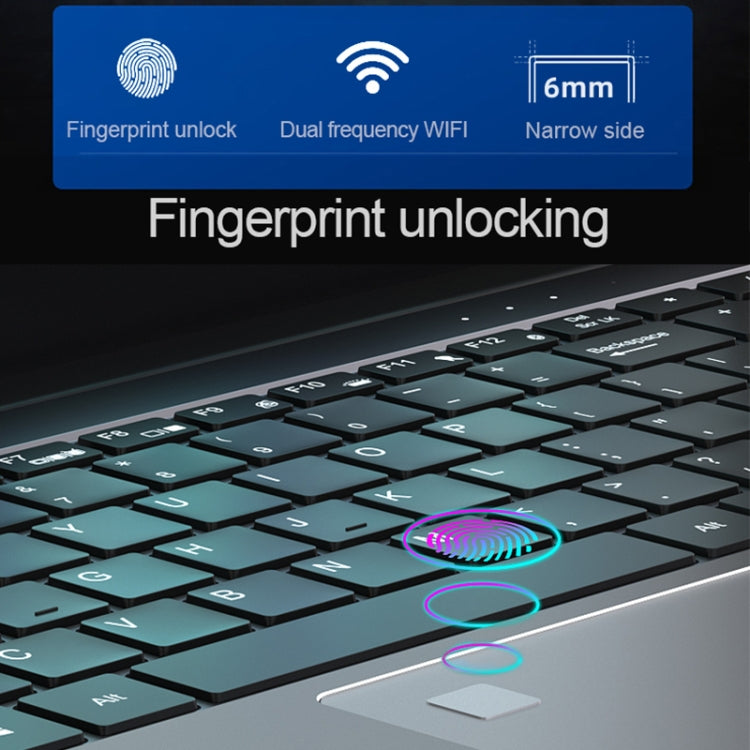 H15 15.6 inch Ultrathin Laptop, 16GB+1TB, Windows 11 Intel Processor N95 Quad Core, EU Plug (Silver)