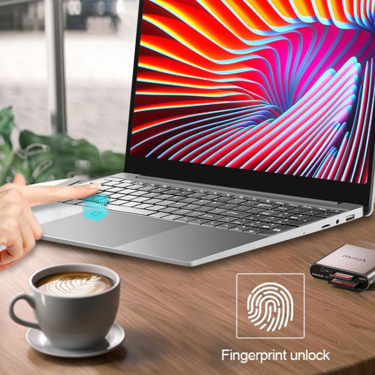 H15 15.6 inch Ultrathin Laptop, 16GB+1TB, Windows 11 Intel Celeron N5095 Quad Core, US Plug (Silver)