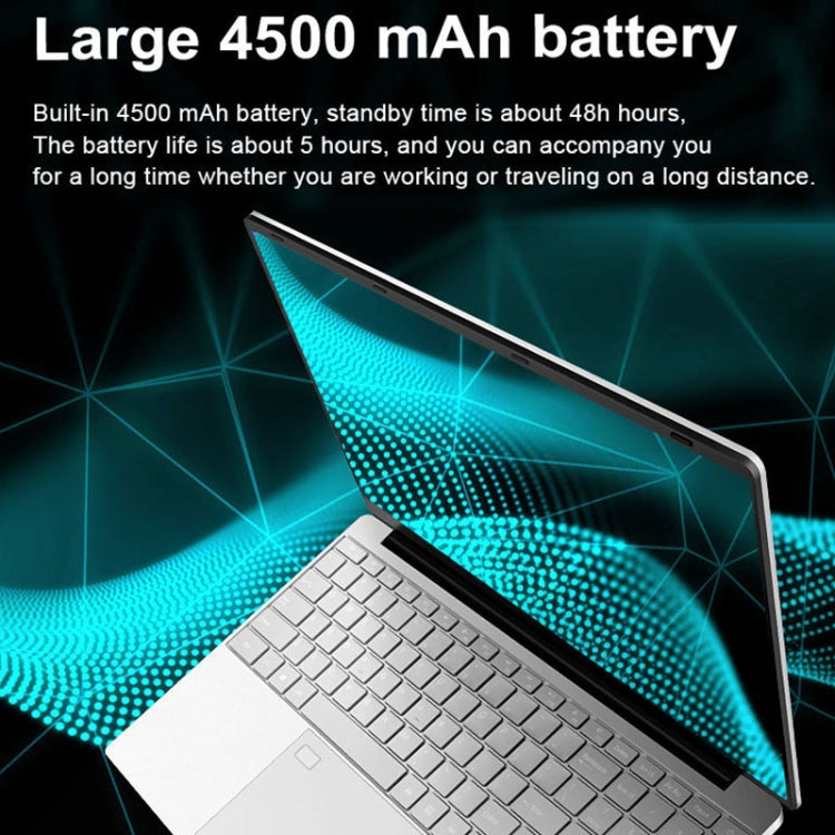 H15 15.6 inch Ultrathin Laptop, 16GB+1TB, Windows 11 Intel Celeron N5095 Quad Core, US Plug (Silver)