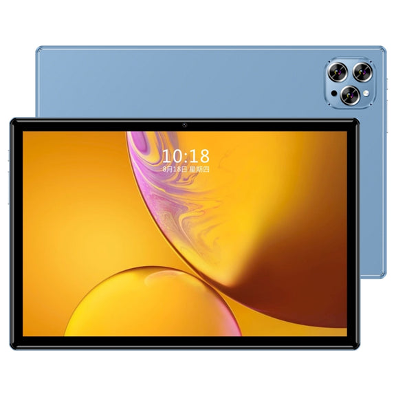 X09 10.1 inch 4G LTE Tablet PC, 4GB+64GB, Android 8.1 MTK6755 Octa Core, Support Dual SIM, EU Plug (Blue)
