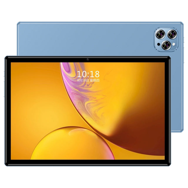 X09 10.1 inch 4G LTE Tablet PC, 4GB+64GB, Android 8.1 MTK6755 Octa Core, Support Dual SIM, EU Plug (Blue)