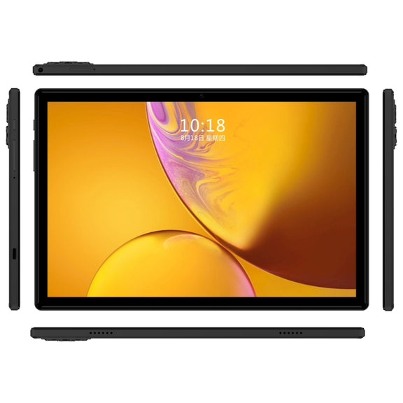 X09 10.1 inch 4G LTE Tablet PC, 4GB+64GB, Android 8.1 MTK6755 Octa Core, Support Dual SIM, US Plug (Black)