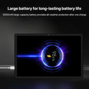 H90 10.1 inch 4G LTE Tablet PC, 4GB+64GB, Android 12 MTK6771 Octa Core, Support Dual SIM, EU Plug (Purple)