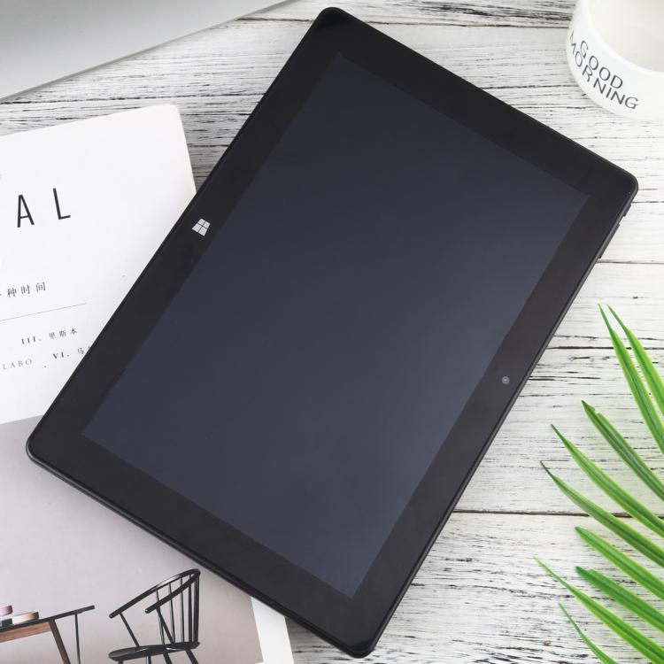 Hongsamde Tablet PC, 12GB+128GB, 10.1 inch Windows 11 Intel Celeron J4105, without Keyboard Leather Case (EU Plug)
