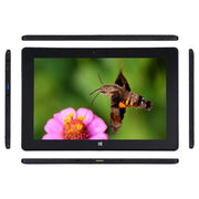 Hongsamde Tablet PC, 12GB+128GB, 10.1 inch Windows 11 Intel Celeron J4105, without Keyboard Leather Case (EU Plug)