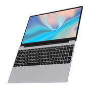 N5095 15.6 inch Laptop, 8GB+256GB, Windows 11 Intel Celeron N5095 Quad Core, Support Fingerprint Unlock, US Plug (Silver)