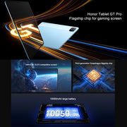 Honor Pad GT Pro WiFi Tablet PC, 12.3 inch 8GB+256GB MagicOS 8.0.1 Qualcomm Snapdragon 8s Gen 3 Octa Core (White)