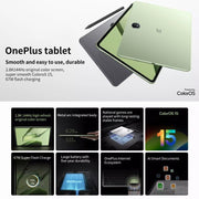 OnePlus Pad 11.61 inch Tablet PC, 8GB+128GB, ColorOS 15.0 Dimensity 8350 Octa Core (Grey)