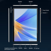 Jumper EZpad Max15 Tablet PC, 8GB+256GB, 15 inch Android 14 OS MediaTek MT8781 Octa Core Network: 4G, US Plug