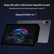 Jumper EZpad M10 HD Tablet PC, 4GB+128GB, 10.1 inch Android 13 OS Unisoc T606 Octa Core Network: 4G, EU Plug