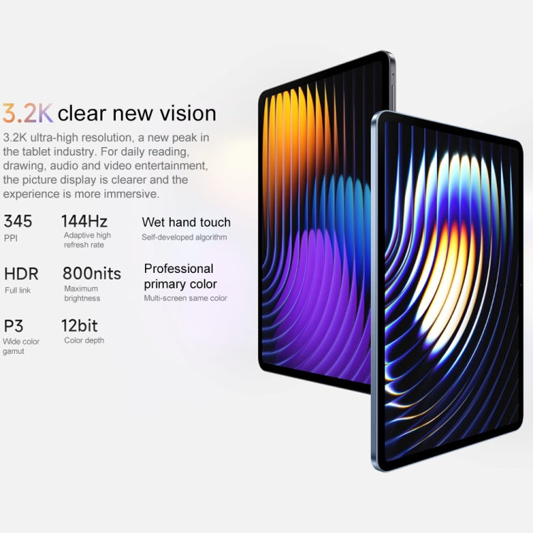Xiaomi Pad 7 11.2 inch, 8GB+128GB, HyperOS 2 Qualcomm Snapdragon 7+ Gen3 Octa Core (Blue)