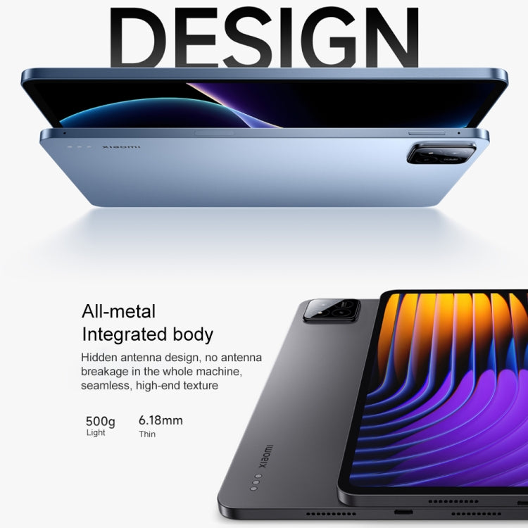 Xiaomi Pad 7 11.2 inch, 8GB+256GB, HyperOS 2 Qualcomm Snapdragon 7+ Gen3 Octa Core (Black)