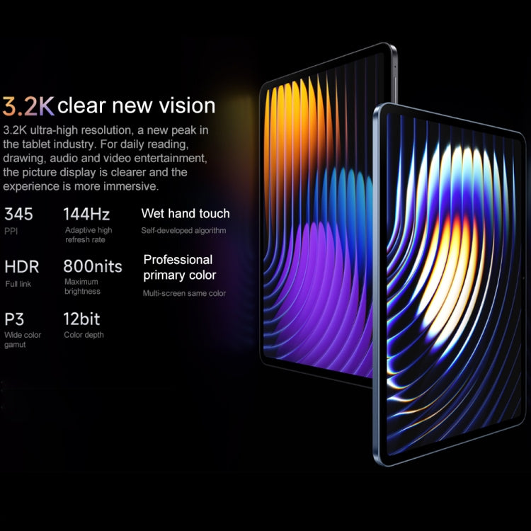 Xiaomi Pad 7 Pro 11.2 inch, 8GB+256GB, HyperOS 2 Qualcomm Snapdragon 8s Gen3 Octa Core (Blue)