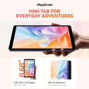 ALLDOCUBE iPlay 60 mini 4G LTE Tablet PC, 4GB+64GB, 8.68 inch Android 15 Unisoc T606 Octa Core Support Dual SIM (Grey)
