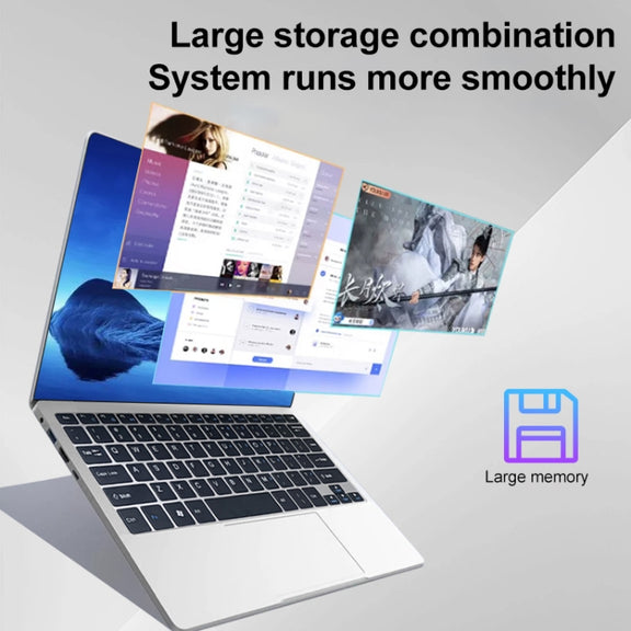 11.6 inch Touch Screen Yoga Laptop, 6GB+1TB, Windows 11 Intel Celeron N4020 Dual Core, EU Plug