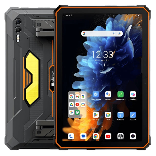 Blackview Active 10 Pro 5G Rugged Tablet, 12GB+256GB, 10.95 inch Android 14 Dimensity 7300 Octa Core, Global Version with Google Play (Orange)