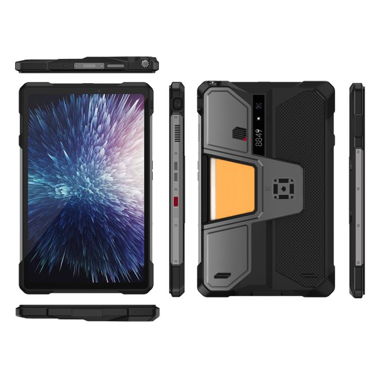 Unihertz 8849 Tank Pad E Rugged Tablet PC & Projector, 12GB+512GB, 10.95 inch Android 14 MT6789 Octa Core 4G Network, EU Plug (Black)