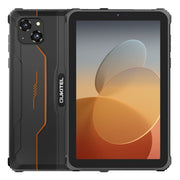 [HK Warehouse] OUKITEL RT3 Pro 4G Network IP68/IP69K Rugged Tablet, 4GB+128GB, 8.0 inch Android 14 MediaTek G81 Octa-Core Support Dual SIM, EU Plug (Orange)