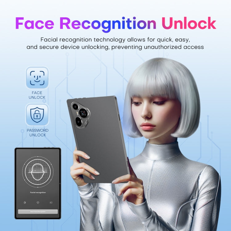 Pad7 Ultra 10.1 inch 3G Phone Call Tablet PC, 2GB+32GB, Android 8.1 MTK6737 Quad Core, US Plug (Silver)